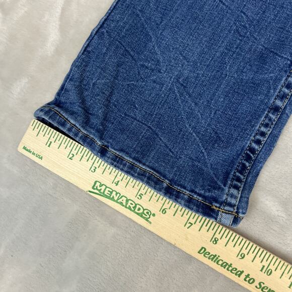 BKE Jeans Womens 26 Slim Fit Blue Denim Stella Bootcut Low Rise Y2K Preppy - Picture 4 of 12